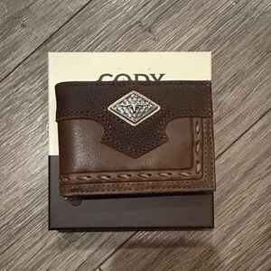 Cody James Brown Leather Wallet